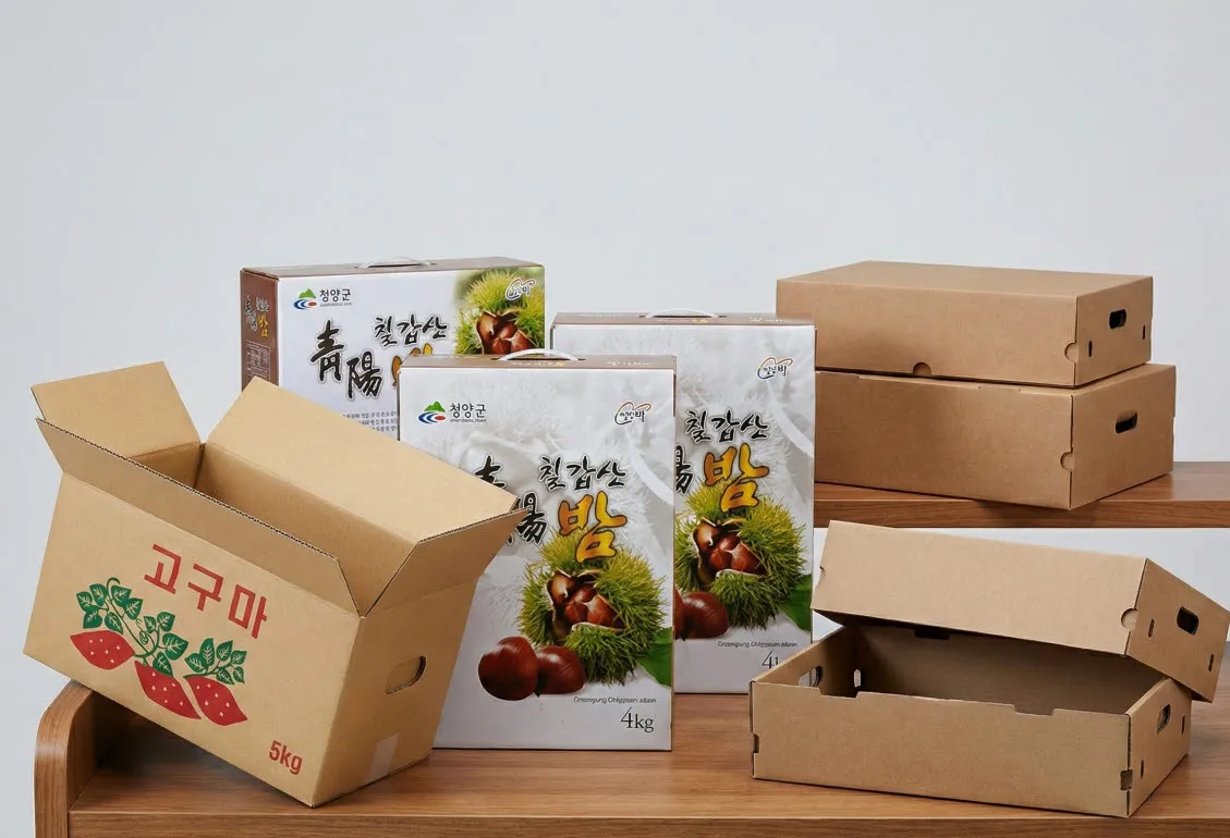 농산물(칼라) 박스